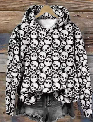 Christine Brewer Lola cozy lightweight oversized soft knit hoodie, shown in a relaxed fit with soft fabric and casual style.