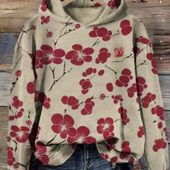Soft knit hoodie named Anna by Christine Brewer, featuring an oversized, cozy, lightweight design in a relaxed fit.
