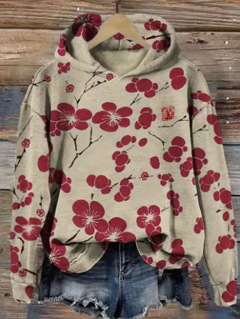 Soft knit hoodie named Anna by Christine Brewer, featuring an oversized, cozy, lightweight design in a relaxed fit.