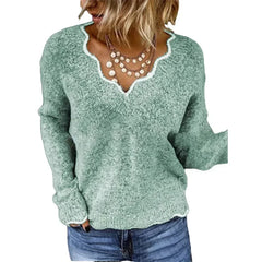 Women’s Kayla knit sweater by Christine Brewer, featuring a cozy, stylish design in soft fabric, perfect for casual wear.