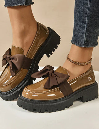 Christine Brewer Garisa women's orthopedic platform shoes with comfortable walking design, shown from a side view.