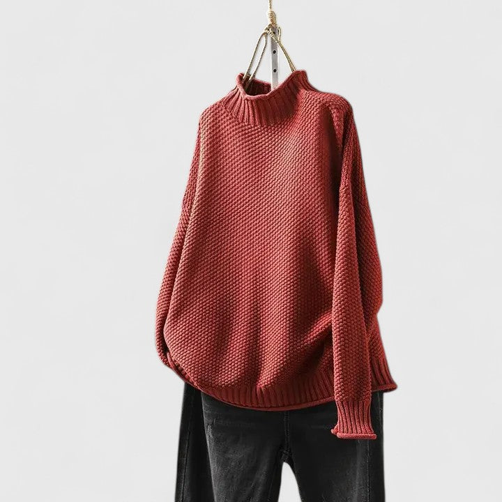 Christine Brewer Harmony knit sweater for women featuring a cozy, stylish design in soft fabric, perfect for casual wear.