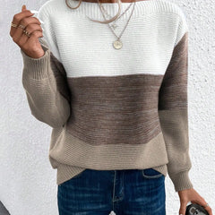 Wendy ombre sweater for women by Christine Brewer, featuring a soft knit fabric with gradient color shading and a cozy fit.