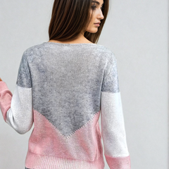Christine Brewer Miranda Nordic sweater for women from the #1752 Collection, featuring cozy knit fabric and Nordic pattern details.