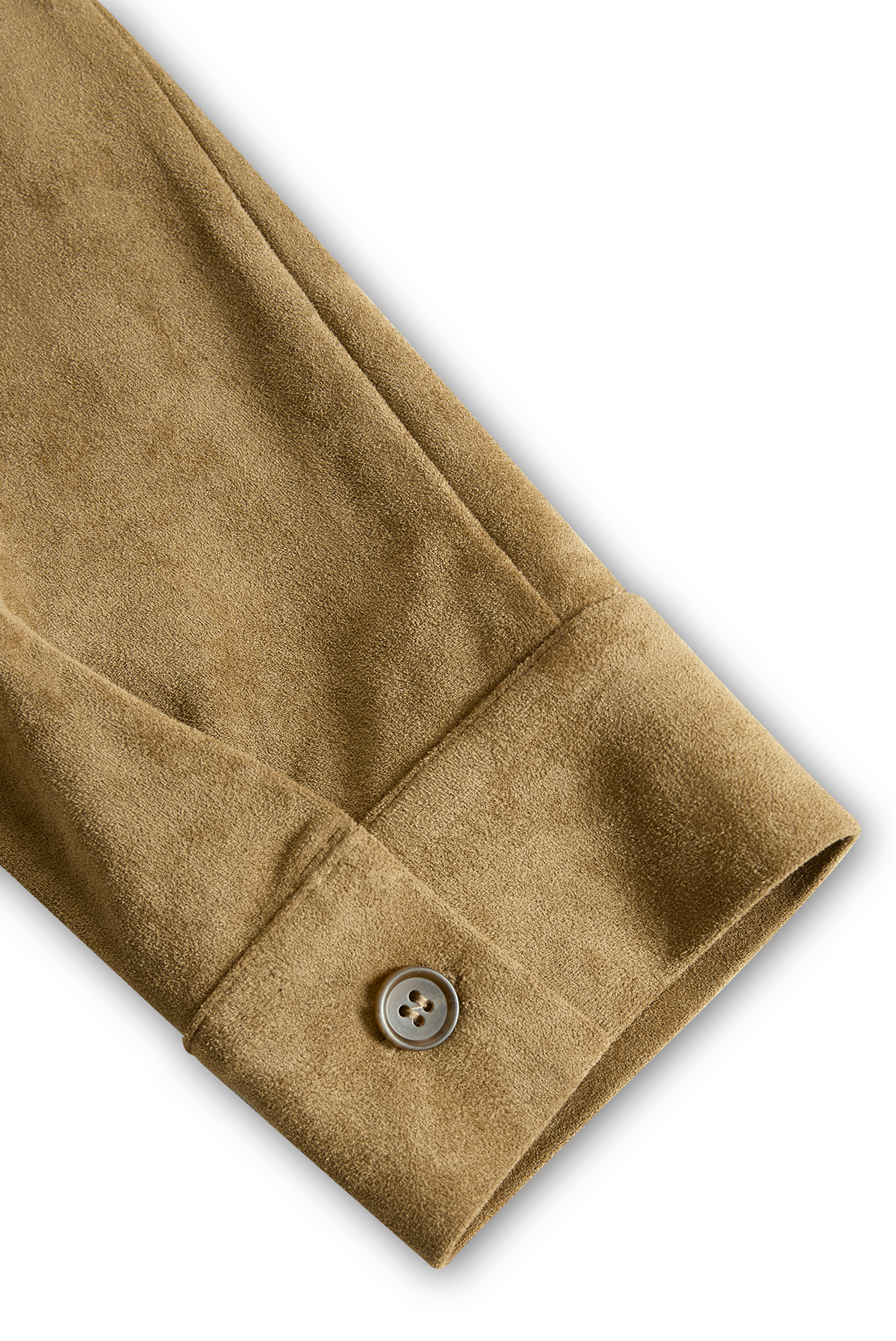 Women’s suede long sleeve midi dress by Christine Brewer, featuring a sleek silhouette and soft suede fabric in a stylish design.