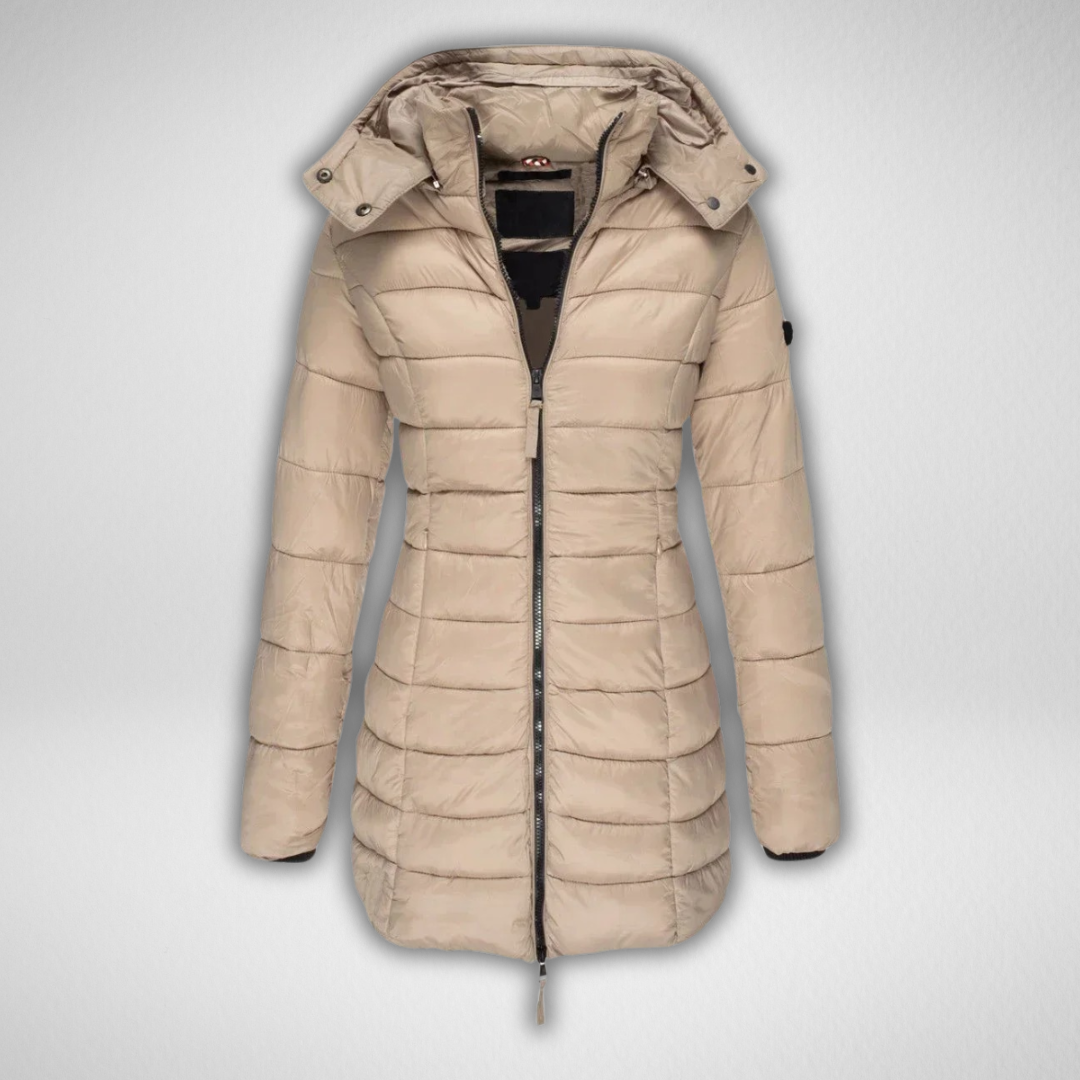 Irene | Hooded Puffer Coat for Women