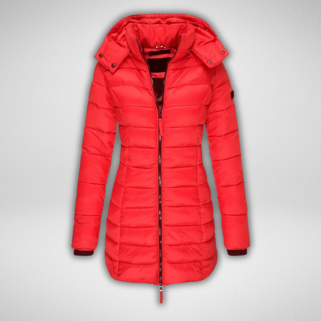 Irene | Hooded Puffer Coat for Women
