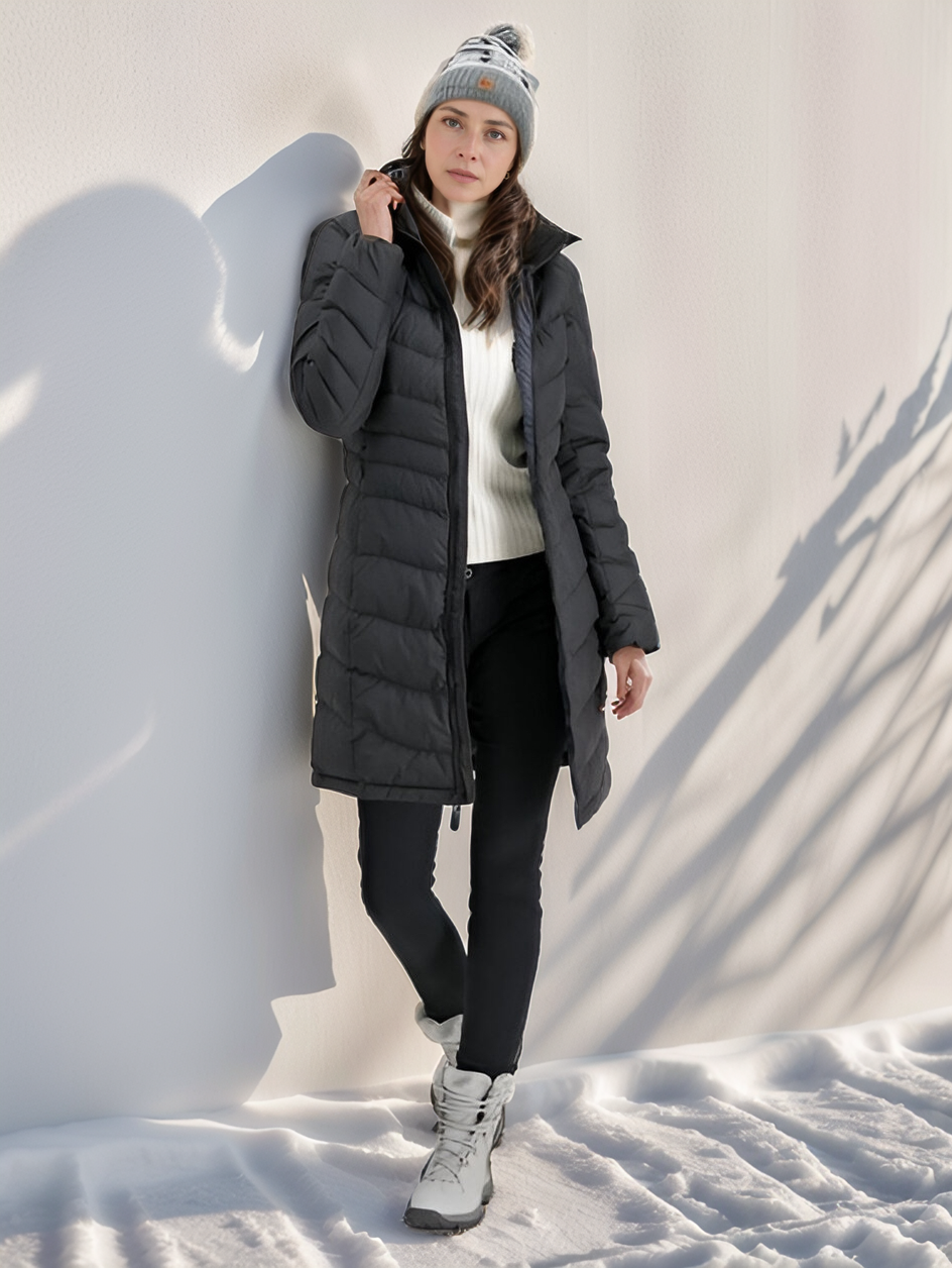 Ines | Waterproof Hooded Coat for Women