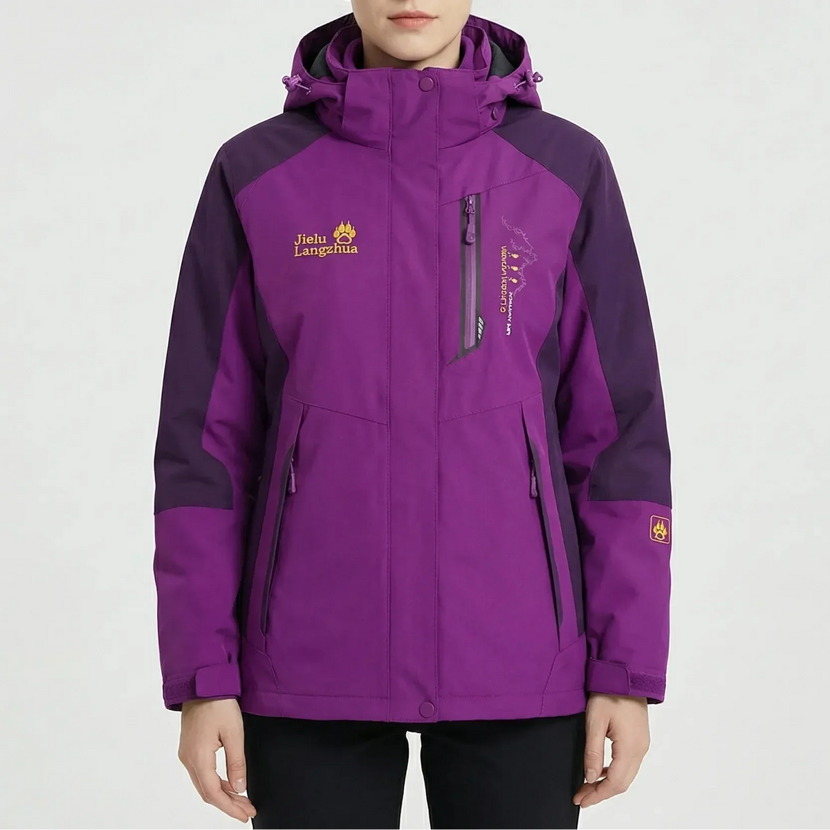 Gwen | Fleece Hooded Parka for Women