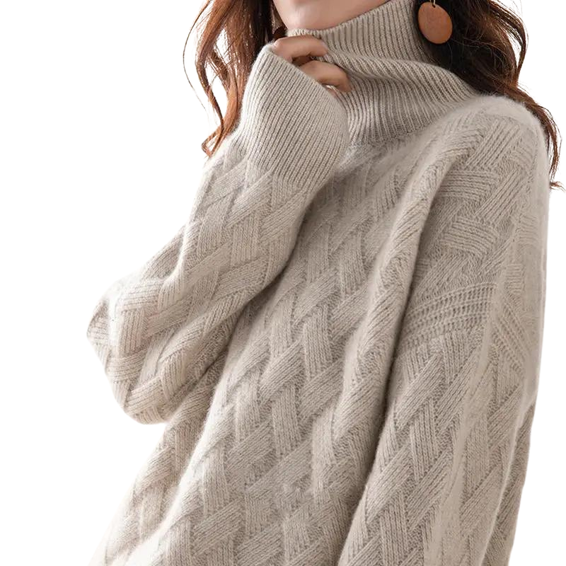 Alma | Cashmere Turtleneck Sweater for Women