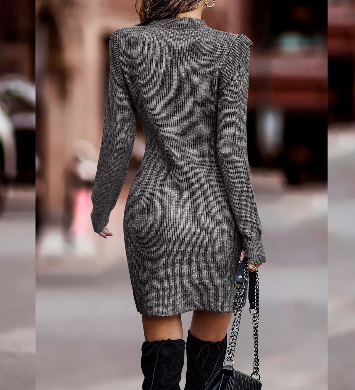 Lorelei | Ribbed Sweater Dress for Women