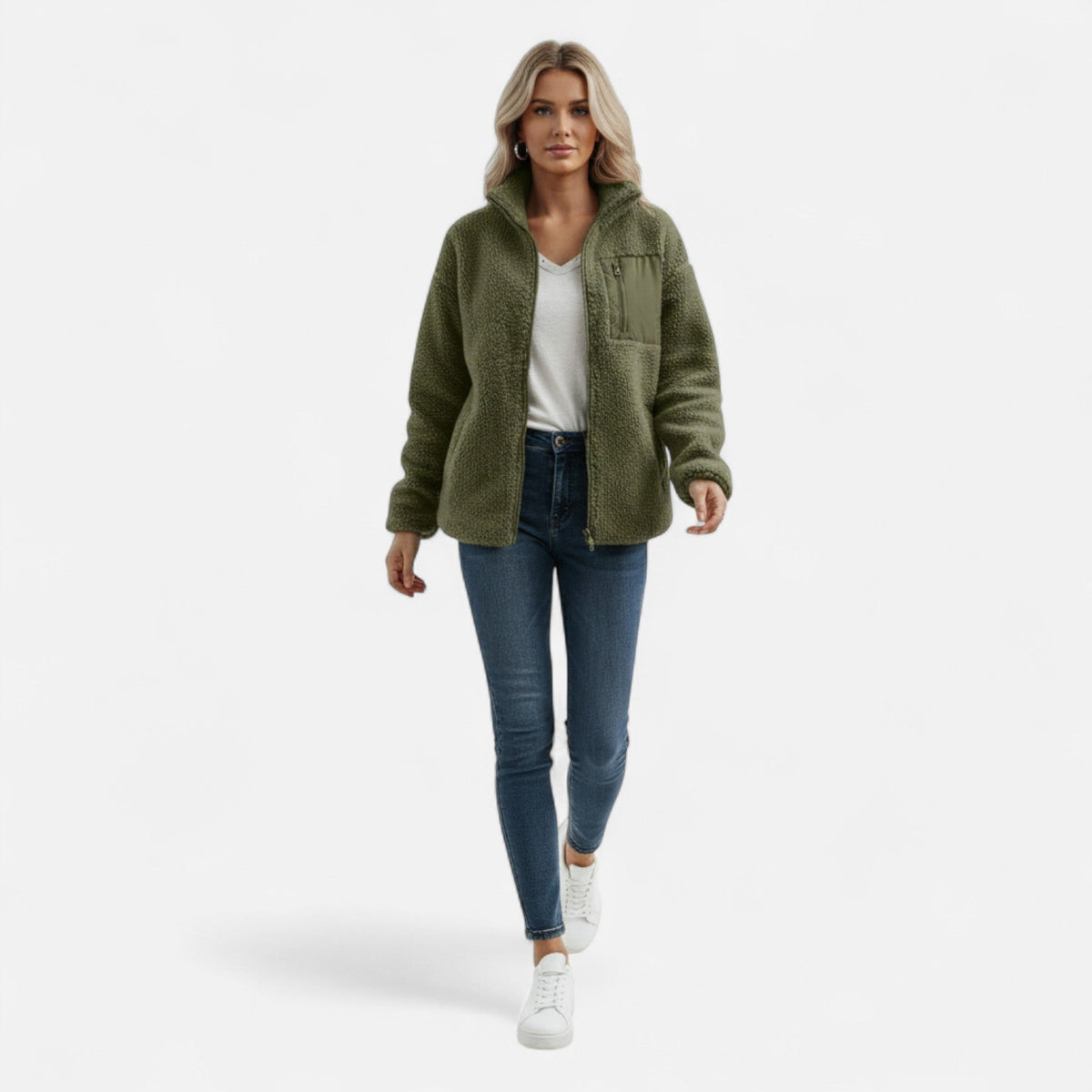 Eugenia | Fleece Teddy Coat for Women