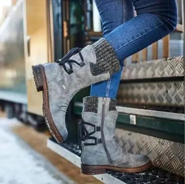 Edna | Winter Boots, Women, Ankle Boots, Warm, Cushioned, Wide Width, Fall, Winter, Casual, Booties