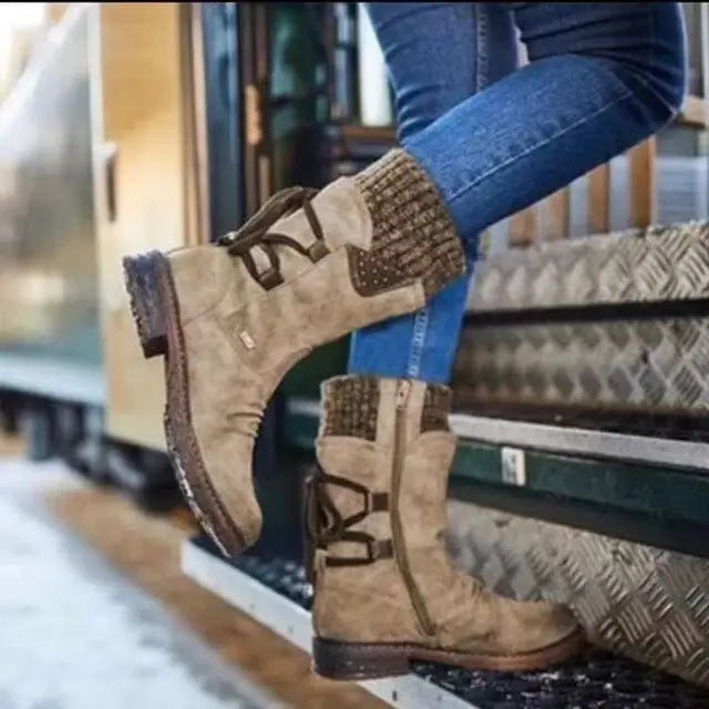 Edna | Winter Boots, Women, Ankle Boots, Warm, Cushioned, Wide Width, Fall, Winter, Casual, Booties