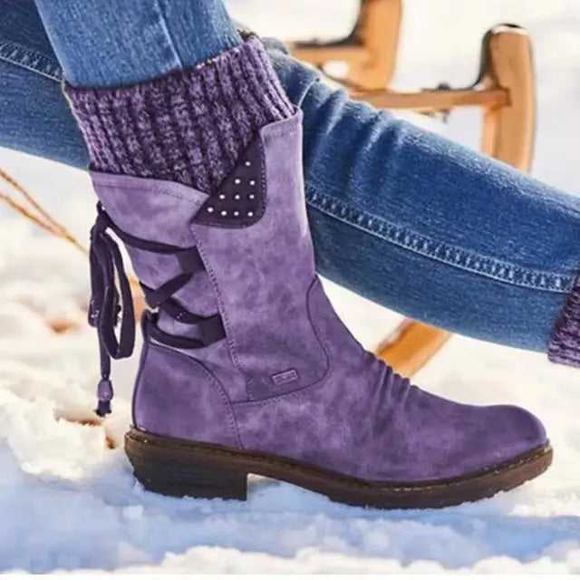 Edna | Winter Boots, Women, Ankle Boots, Warm, Cushioned, Wide Width, Fall, Winter, Casual, Booties