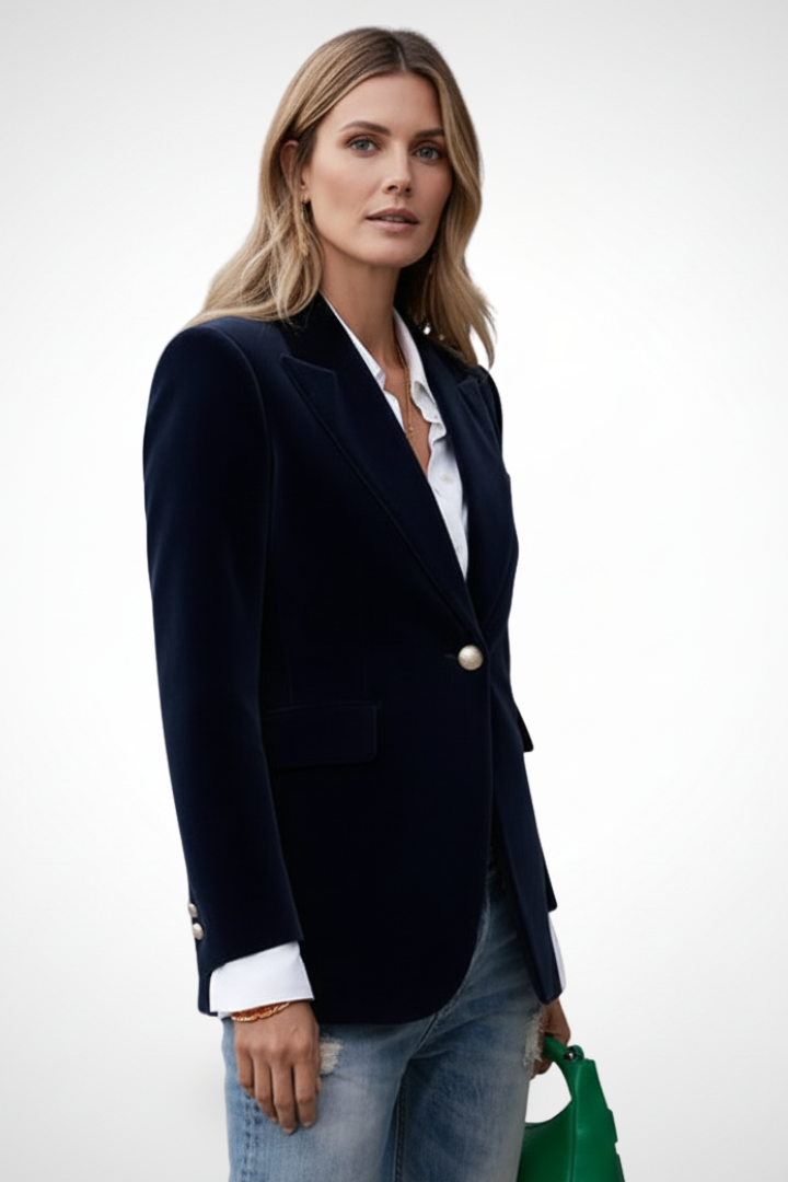 Verity | Velvet Blazer for Women