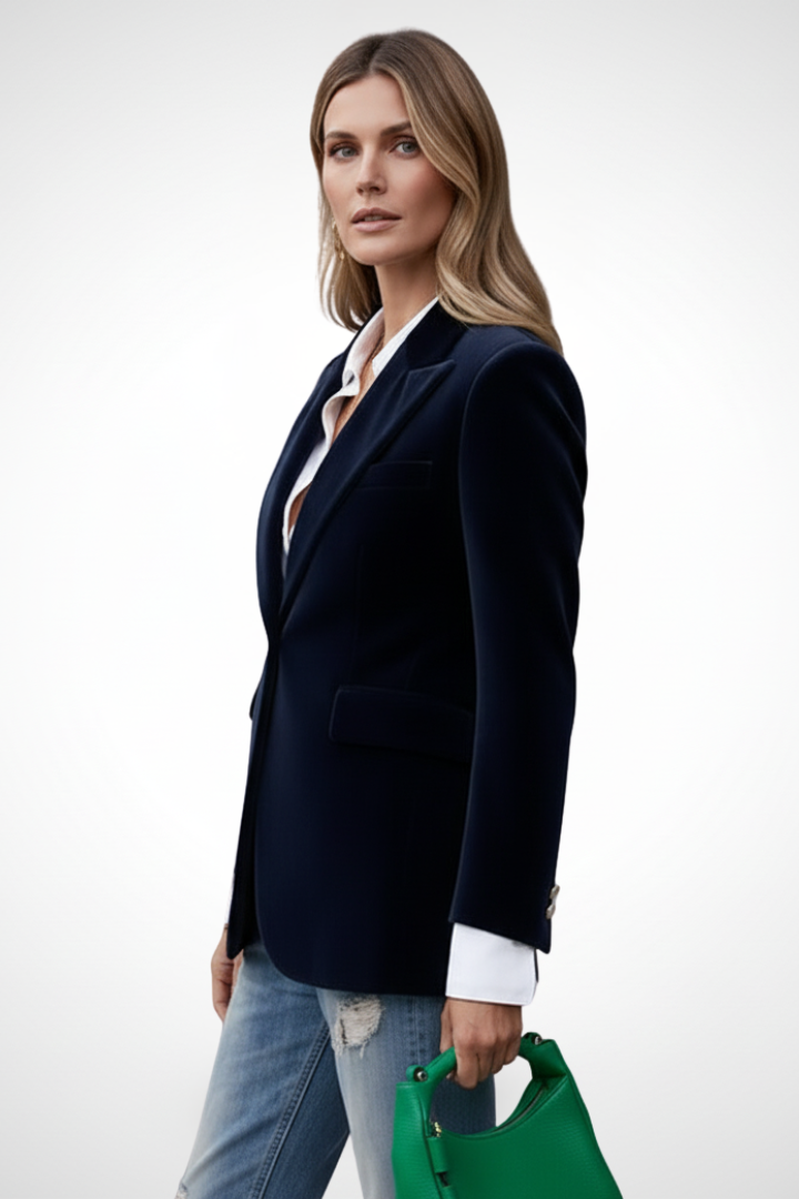 Verity | Velvet Blazer for Women