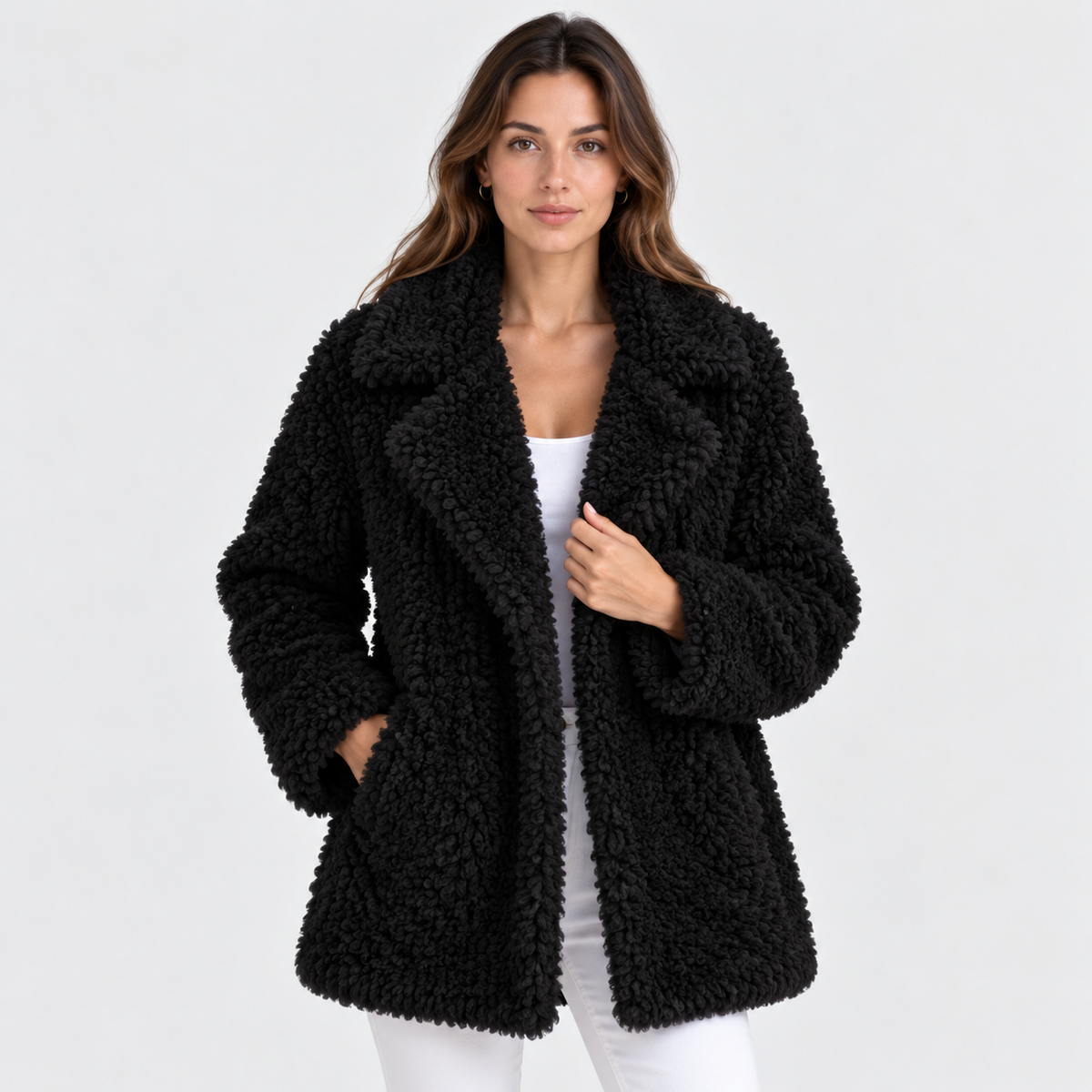 Fay | Oversized Teddy Coat for Women