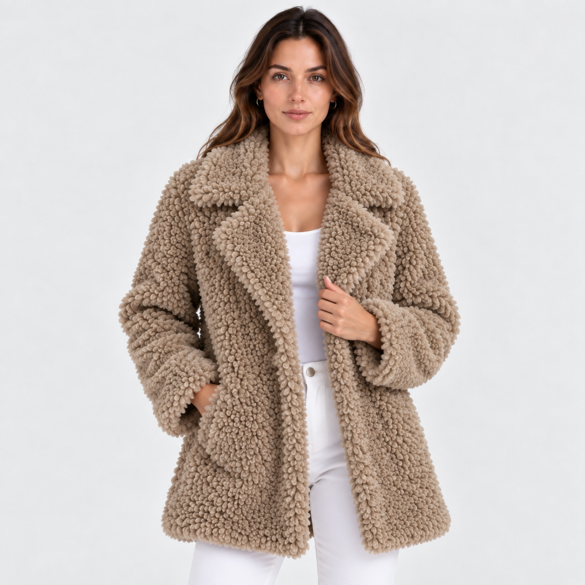 Fay | Oversized Teddy Coat for Women