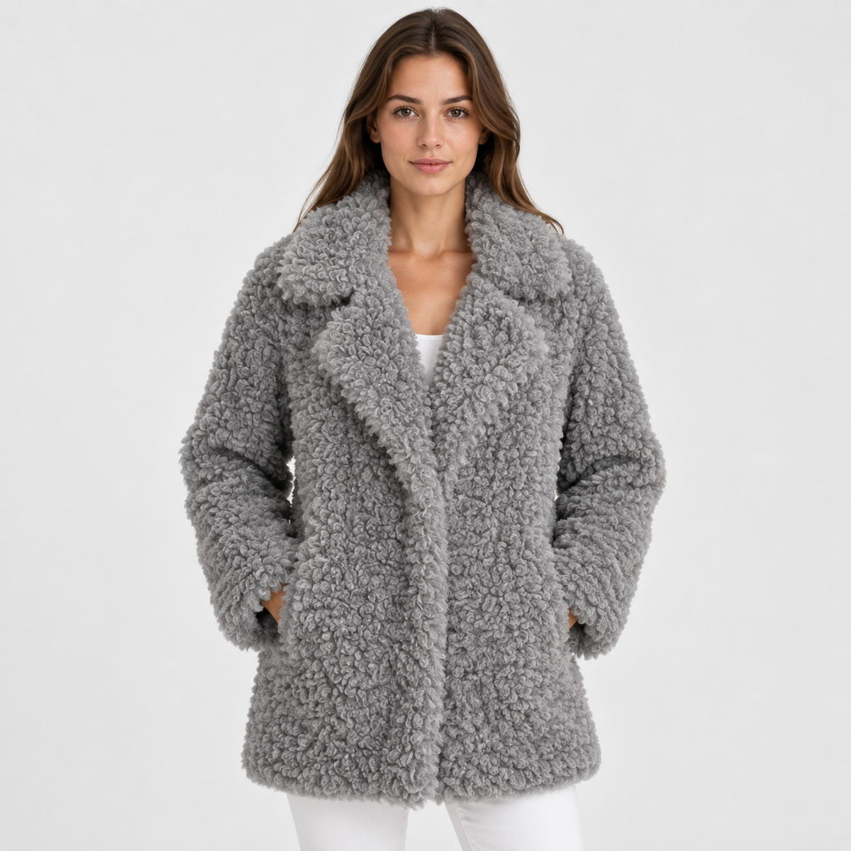 Fay | Oversized Teddy Coat for Women