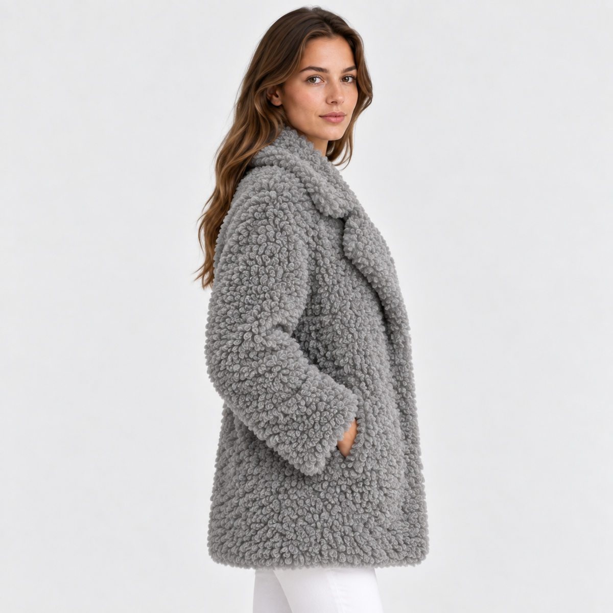 Fay | Oversized Teddy Coat for Women