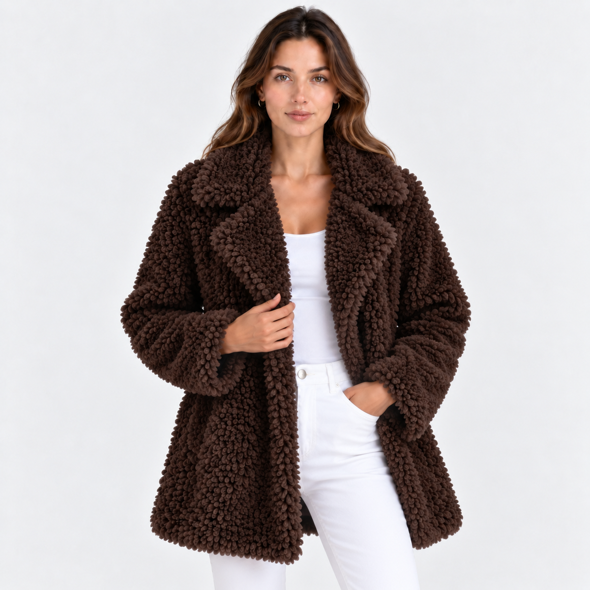 Fay | Oversized Teddy Coat for Women