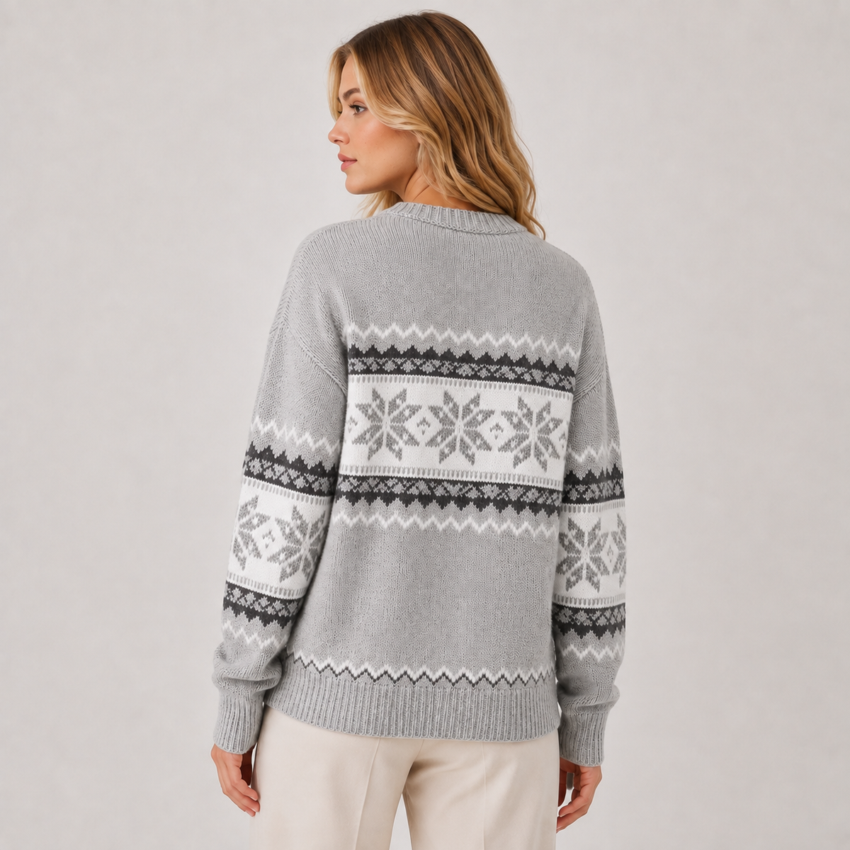 Hester | Christmas Turtleneck Sweater for Women