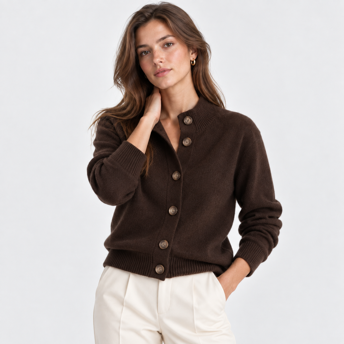 Althea | Button-Front Cardigan for Women