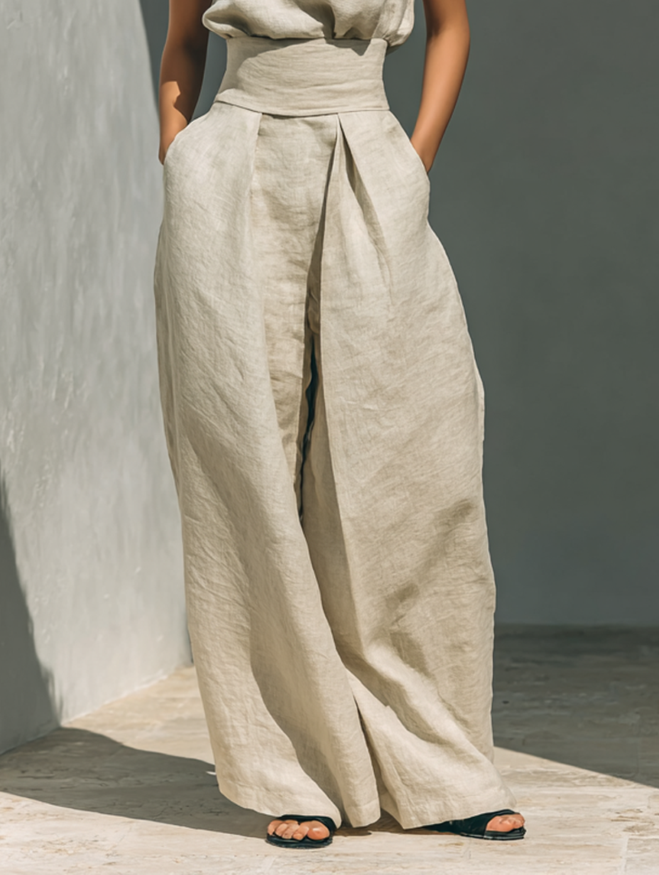 Soft, breathable cotton-linen bedding set by Christine Brewer featuring cozy, comfortable bed linens for a relaxing bedroom look.