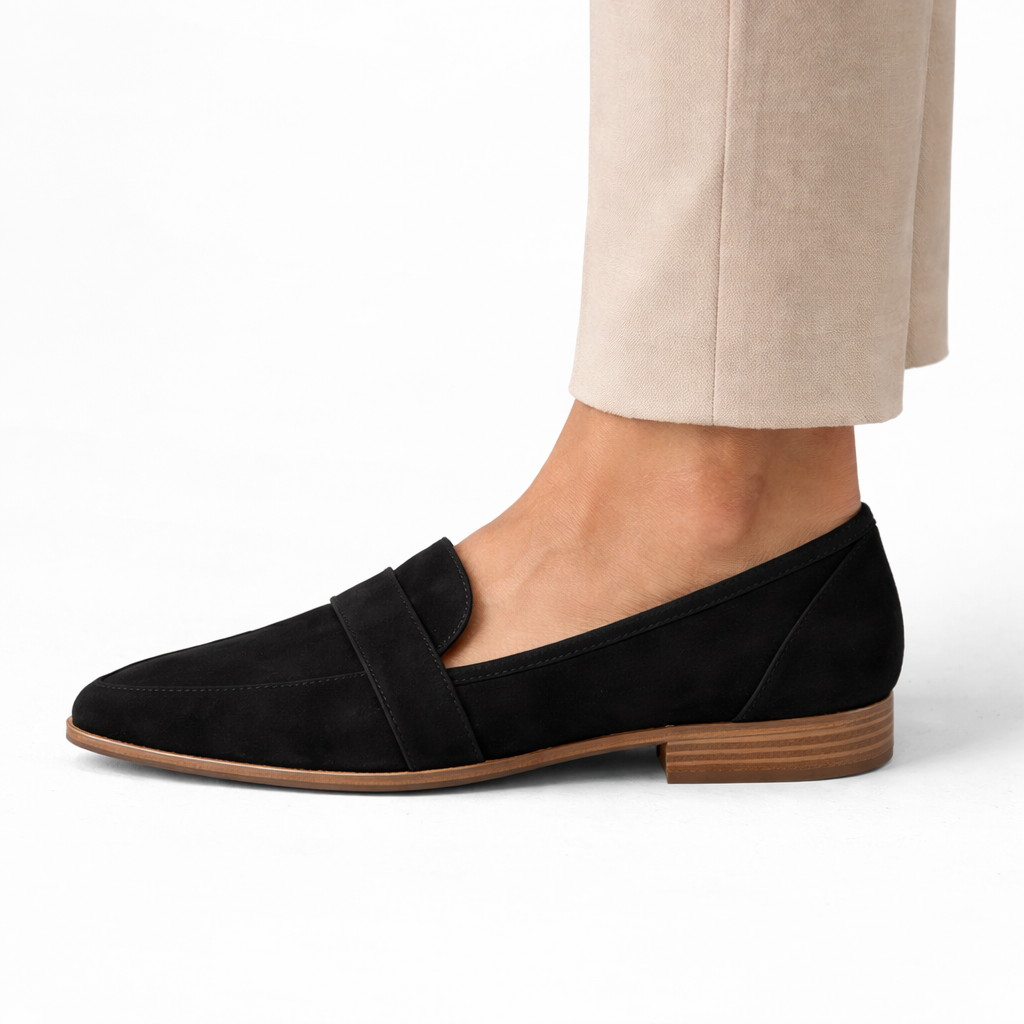 Margo | Cushioned Suede Loafers for Women