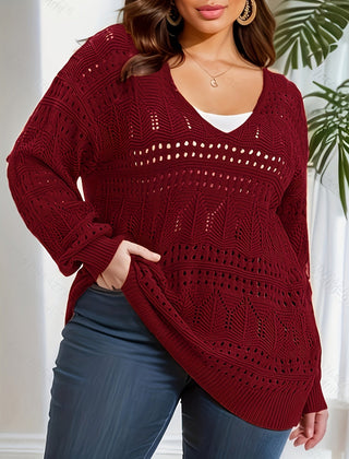 Christine Brewer Isabella V-neck knit top for women, stylish and comfortable, featuring a classic V-neck design and soft fabric.