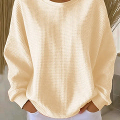 Christine Brewer Nova knit sweater for women, featuring soft fabric and a cozy fit, shown in a stylish, comfortable design.