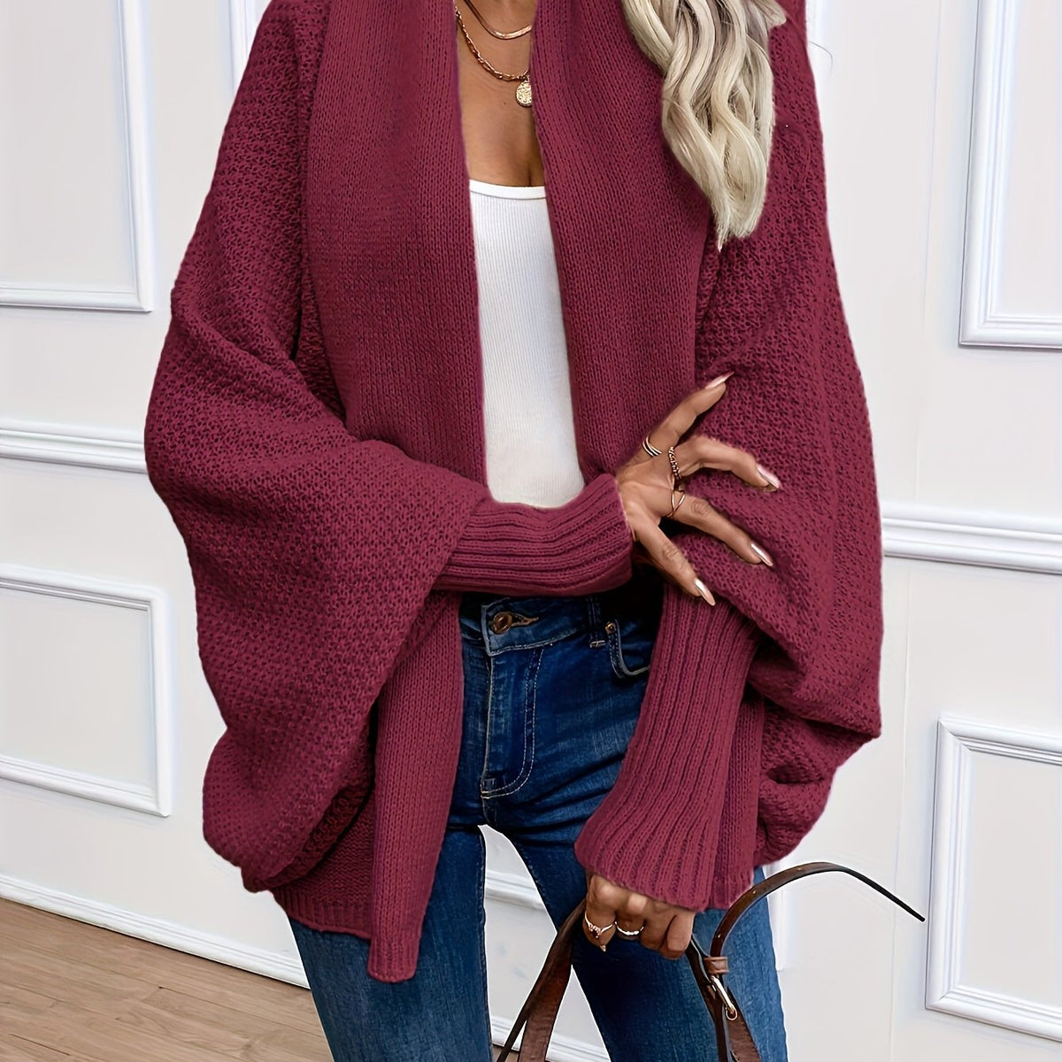 Audra | Oversized Relaxed-Fit Cardigan for Women