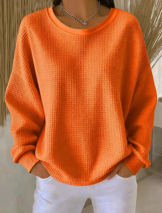 Christine Brewer Abigail relaxed fit sweater in a chic classic style, shown in a natural beige color.