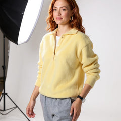 Women’s wool hoodie sweater from Christine Brewer, featuring a cozy fit and soft wool fabric, ideal for casual and layered wear.