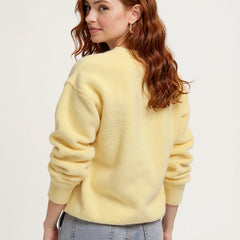 Christine Brewer Halle wool hoodie for women, cozy and stylish women's wool sweater with a relaxed fit and soft fabric.