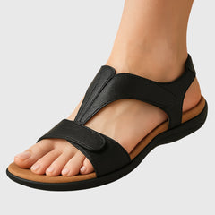 Comfortable Christine Brewer Liana orthopedic sandals for women with supportive design and cushioned footbed.