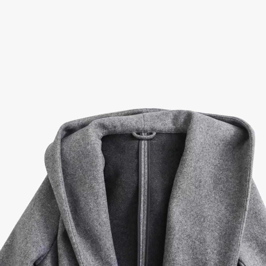 Antonia | Belted Hooded Trench Coat for Women