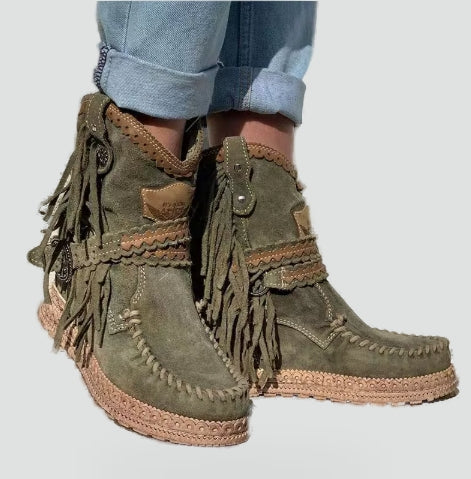 Tatiana | Wedge Ankle Boots for Women