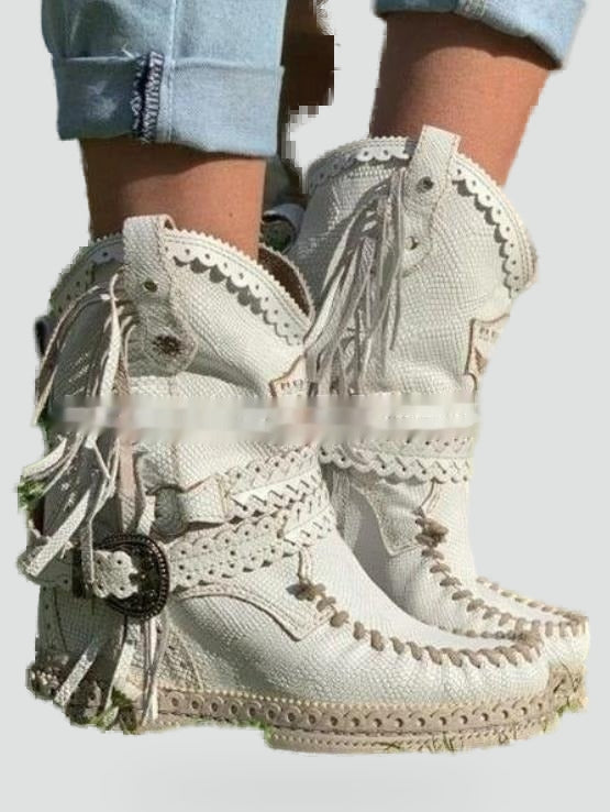 Tatiana | Wedge Ankle Boots for Women