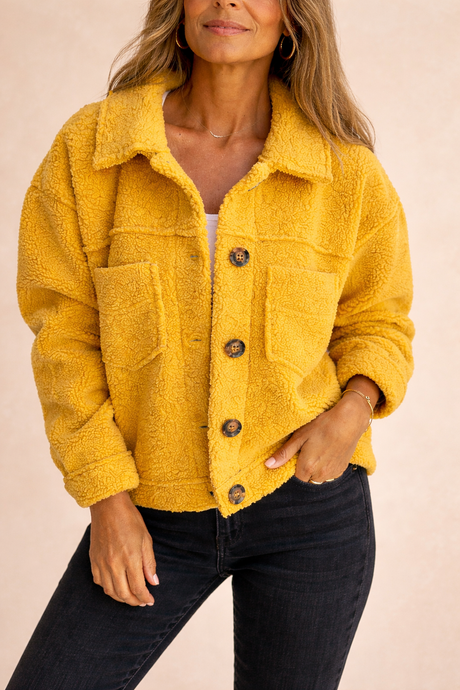 Christine Brewer Naomi women's everyday jacket, stylish and versatile coat for women, perfect for casual or layered wear.
