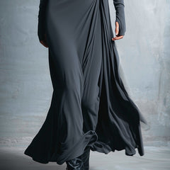 Flowy summer maxi dress for women by Christine Brewer, featuring a wrap-style design and lightweight fabric.