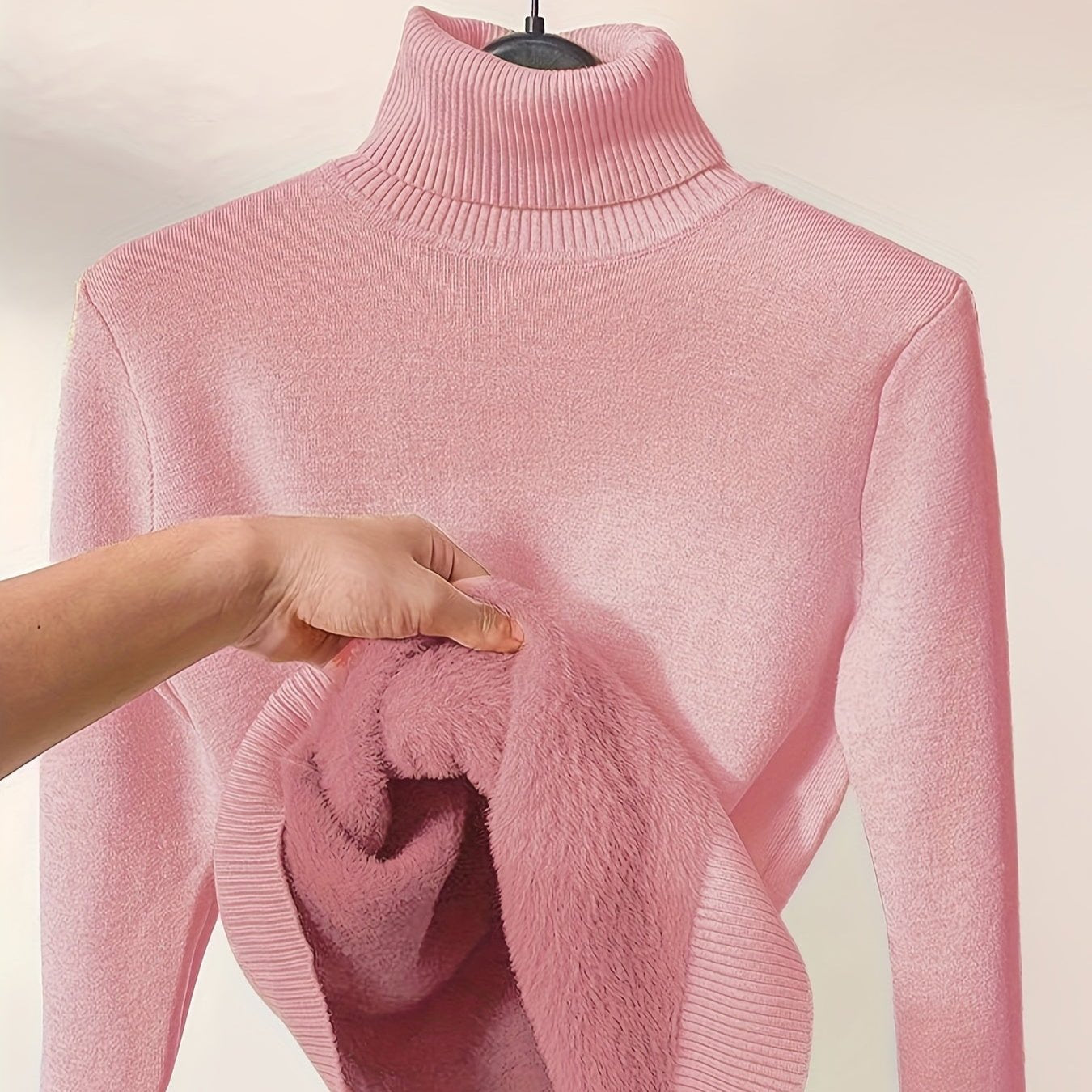Christine Brewer Peyton women's turtleneck sweater in cozy knit, featuring a high neckline and comfortable fit.