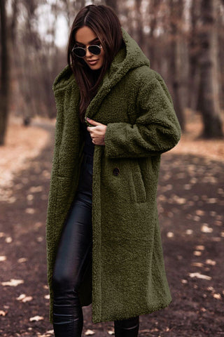 Carolyn | Faux Fur Hooded Coat for Women