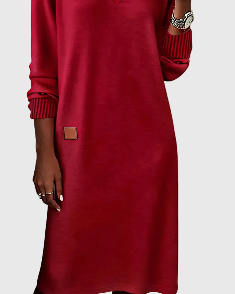 Alice | Casual Dress Women Flowy Stretch Fitted Party Evening Dinner Fall Winter