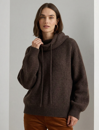 Ribbed Fern hoodie for women by Christine Brewer, featuring a comfortable fit and stylish ribbed texture in a vibrant green shade.