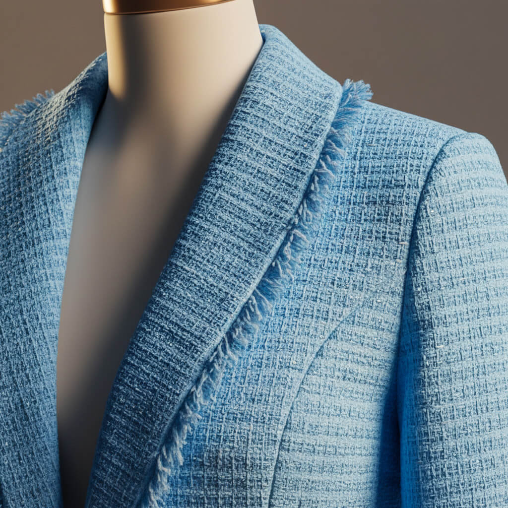 Yvette | Bouclé Double-Breasted Blazer for Women