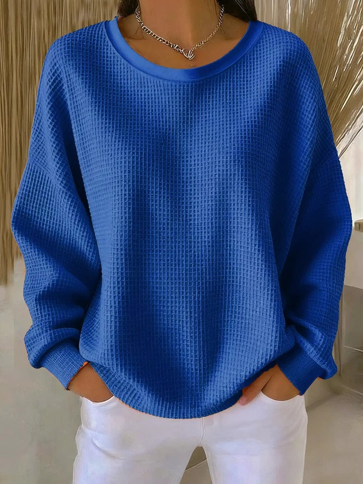 Christine Brewer Abigail relaxed fit sweater in a chic classic style, featuring soft knit fabric and a comfortable fit.