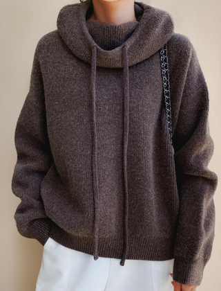 Madelyn women's hooded sweater by Christine Brewer, featuring a cozy hoodie design in soft fabric, ideal for casual wear.