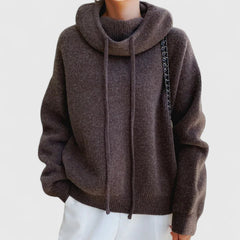 Wren women's hoodie by Christine Brewer, soft fabric with front pocket and hood, in a cozy, casual style.